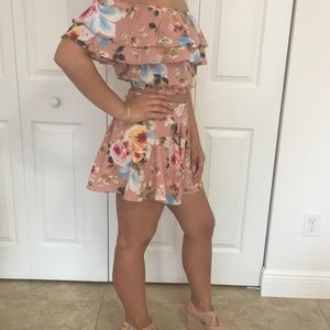 Windsor- Floral, Skort and Crock Top